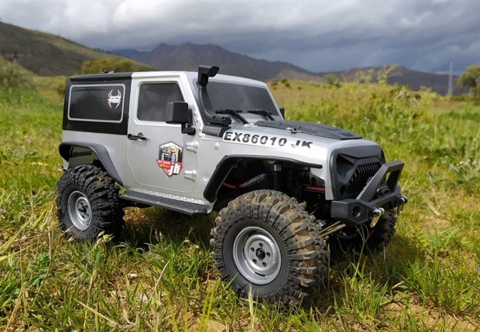 Радиоуправляемая трофи модель RGT Jeep Wrangler 1/10 (EX86010-JK) EX86010-JK - фото 11684