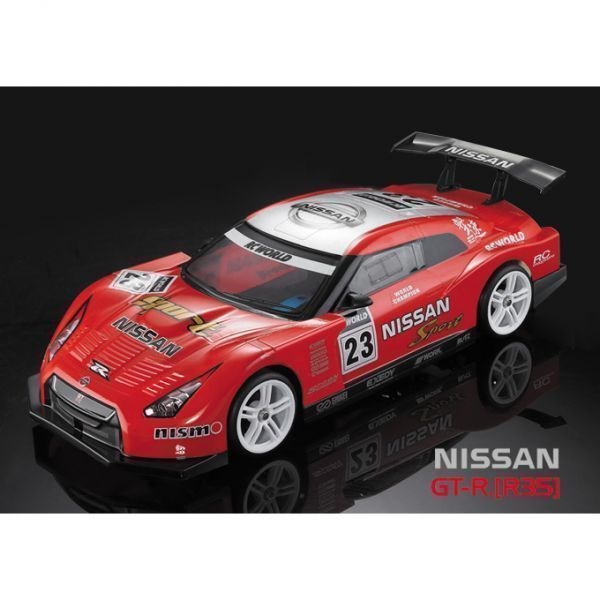 SWS-B-GTR35 Кузов Nissan GTR (R35) не окрашенный с отражателями, спойлерами и дворниками SWS-B-GTR35 - фото 13994