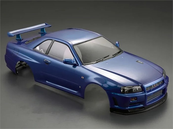 Кузов Killerbody Nissan Skyline GTR R34 для дрифт моделей 1/10 KB-GTR - фото 15121