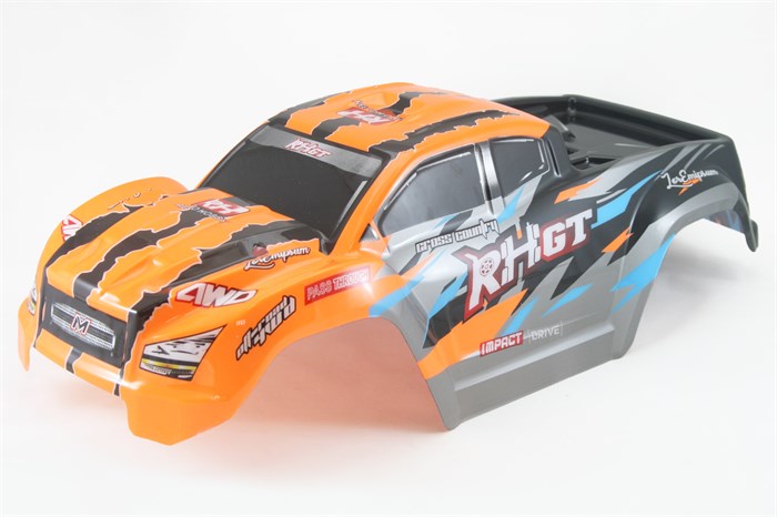 D3912-O Кузов оранжевый для Remo Hobby Mmax 1/10 D3912-O - фото 15447