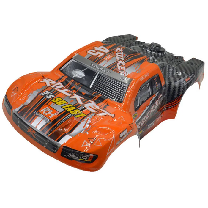D2603 Кузов оранжевый шорт-корс для Remo Hobby Rocket 1/16 - фото 5022