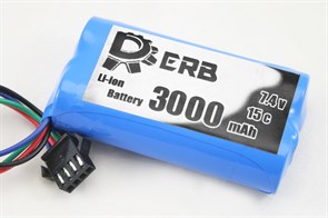 WPL-7430 Аккумулятор (4 pin) DERB Li-ion 7.4V 3000mAh