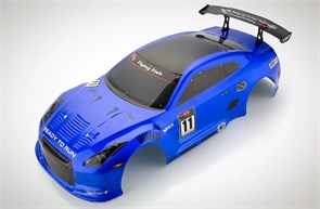 Кузов Nissan GTR-35-Blue для дрифт моделей HSP 1/10 GTR-Blue