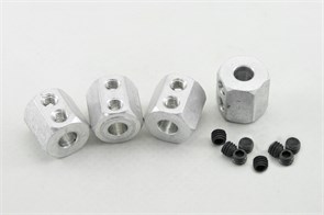 08065 Хексы удлиненные алюминиевые для HSP Destrier 1/10 HSP 08065