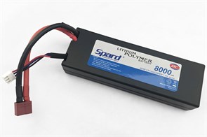 Аккумулятор Spard Li-pol 7.4V 8000mAh 30C (T-plug)