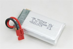 Аккумулятор Li-pol 3.7V 600mAh для квадрокоптера Syma X5HW, X5HC