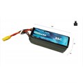 Аккумулятор B&C Li-pol 22.2V 5000mAh 90C (XT60) 2250 - фото 11721