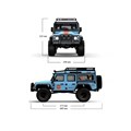 Радиоуправляемая трофи модель MJX Hyper Go 4WD ARTR 1/8 (MJX-H8H) MJX-H8H - фото 12943
