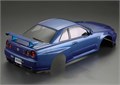 Кузов Killerbody Nissan Skyline GTR R34 синий для дрифт моделей 1/10 KB-48716 - фото 15126