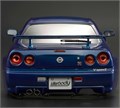 Кузов Killerbody Nissan Skyline GTR R34 синий для дрифт моделей 1/10 KB-48716 - фото 15127