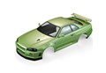 Кузов Killerbody Nissan Skyline GTR R34 зеленый для дрифт моделей 1/10 KB-48626 - фото 15141